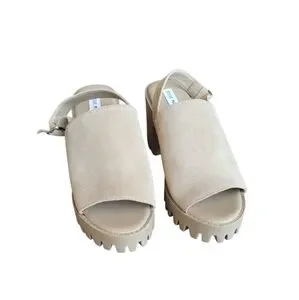 Steve Madden Shoes Steve Madden Beige Sunnyside Slingback